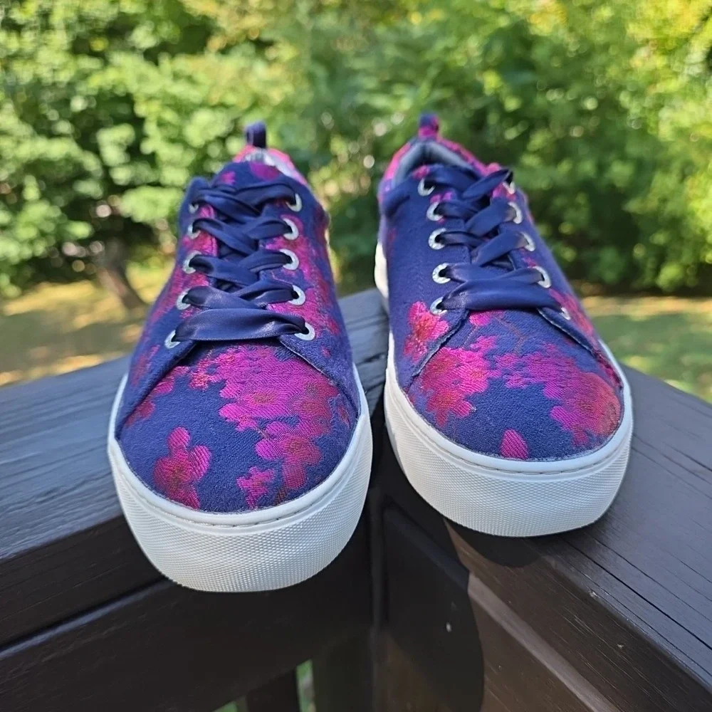 J/Slides Assure Platform Sneaker- Size 9 Floral Skate Y2K 90's‎ Style
